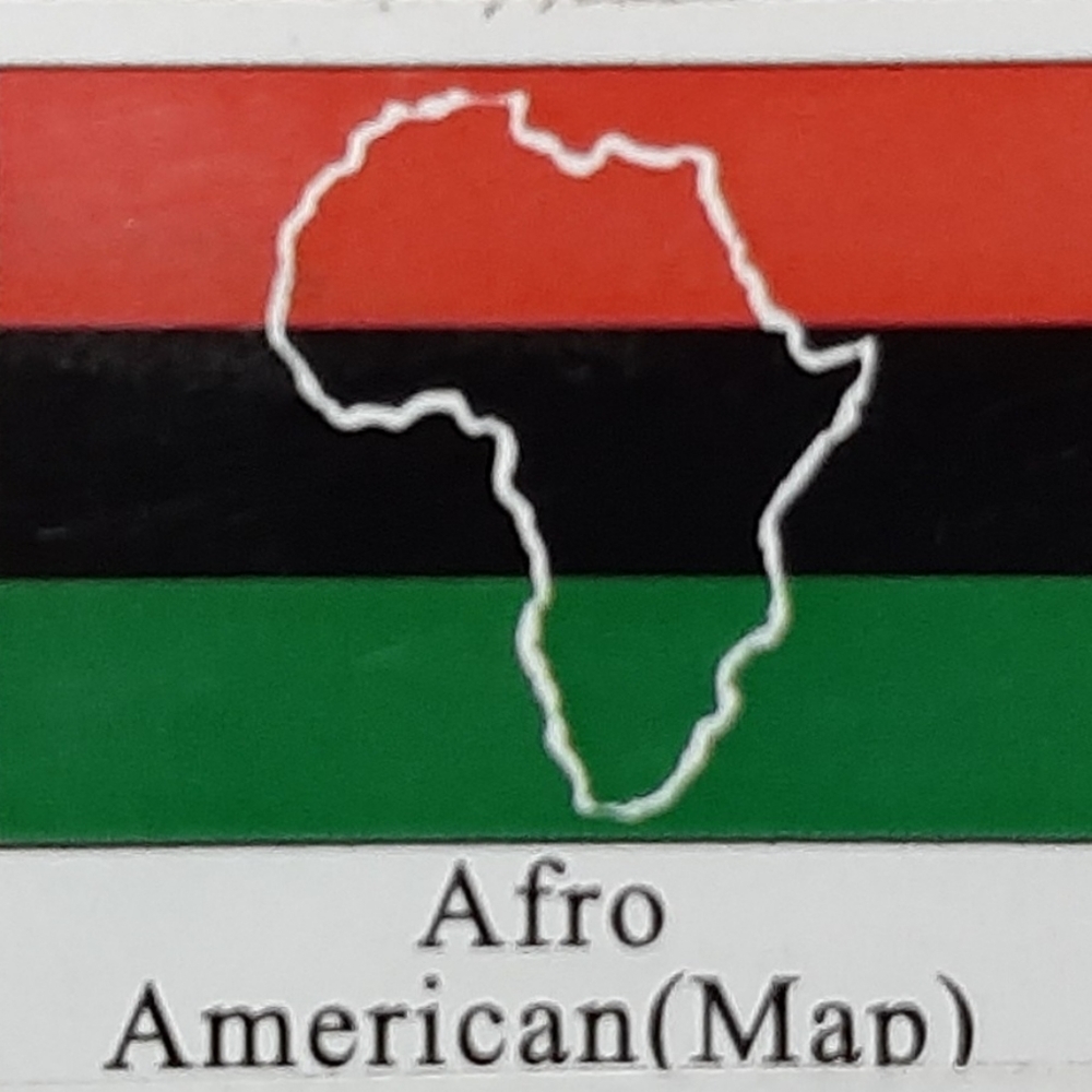 AFRO AMERICAN FLAG (AFRICA).